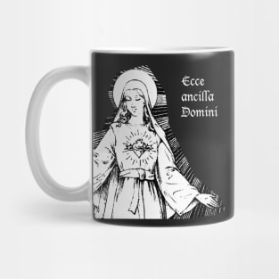 Ecce Ancilla Domini Mug